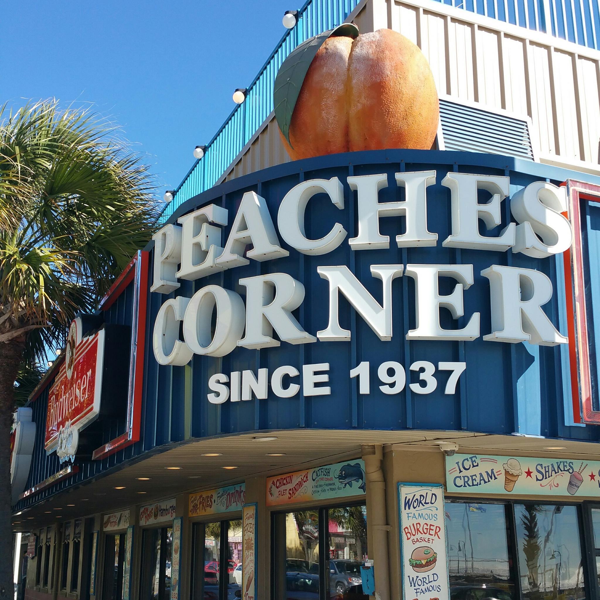 Peaches Corner on 9th Ave is a staple of the Myrtle Beach landscape.